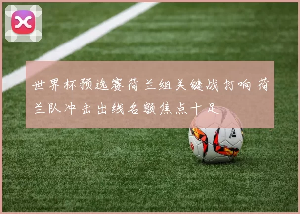 世界杯预选赛荷兰组关键战打响 荷兰队冲击出线名额焦点十足